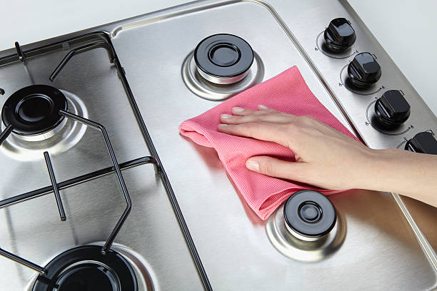 oven, stove, decals, removing, heat gun, hair dryer, adhesive, residue, scraping, cleaning, decal removal solution.